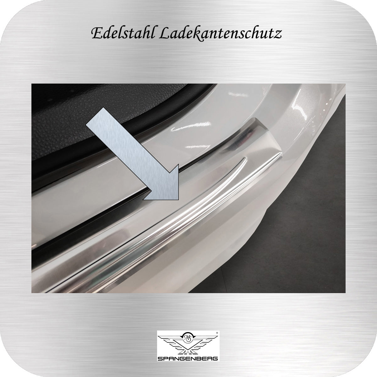 Ladekantenschutz Edelstahl für Toyota Corolla XII Limousine ab 01.2019- 3235860 d