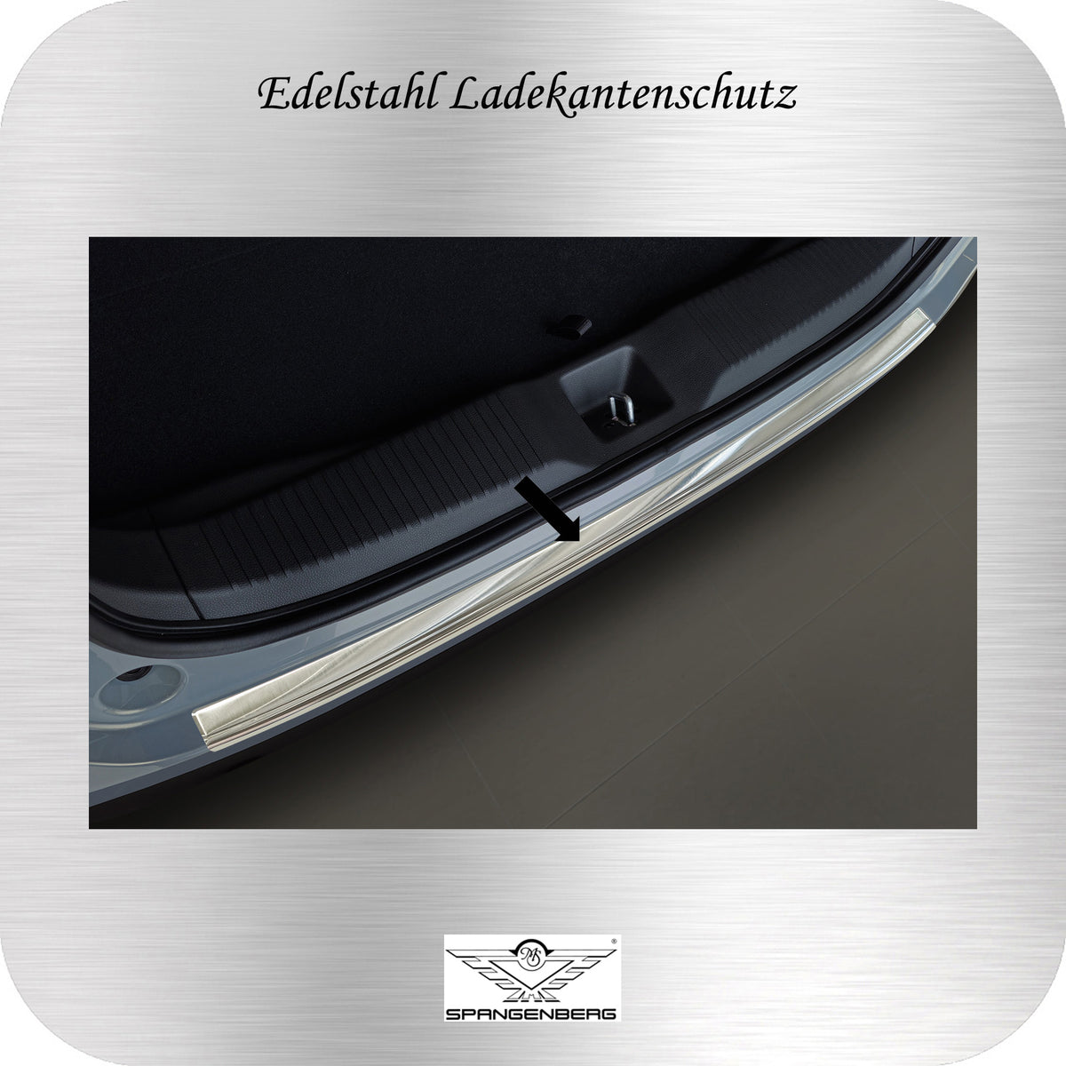 Ladekantenschutz Edelstahl silber für Honda HR-V III 3.Gen. ab 09.2021- 3235869a