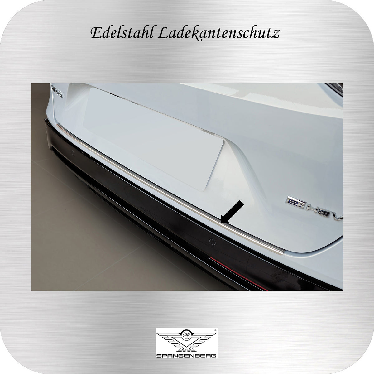 Ladekantenschutz Edelstahl silber für Honda HR-V III 3.Gen. ab 09.2021- 3235869c