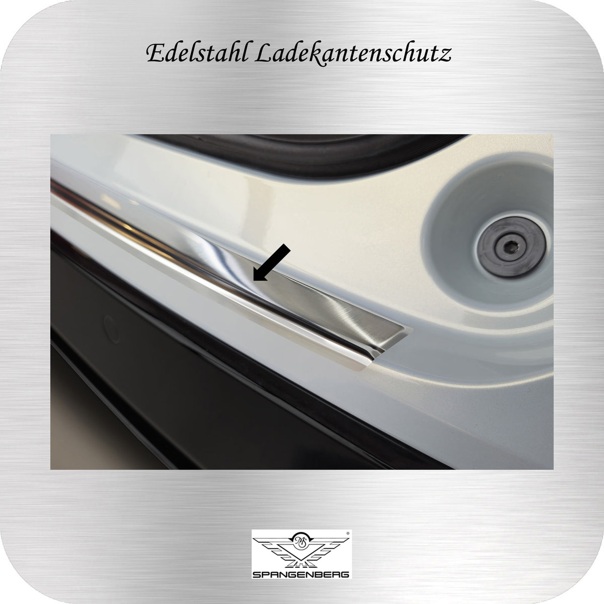 Ladekantenschutz Edelstahl silber für Honda HR-V III 3.Gen. ab 09.2021- 3235869d