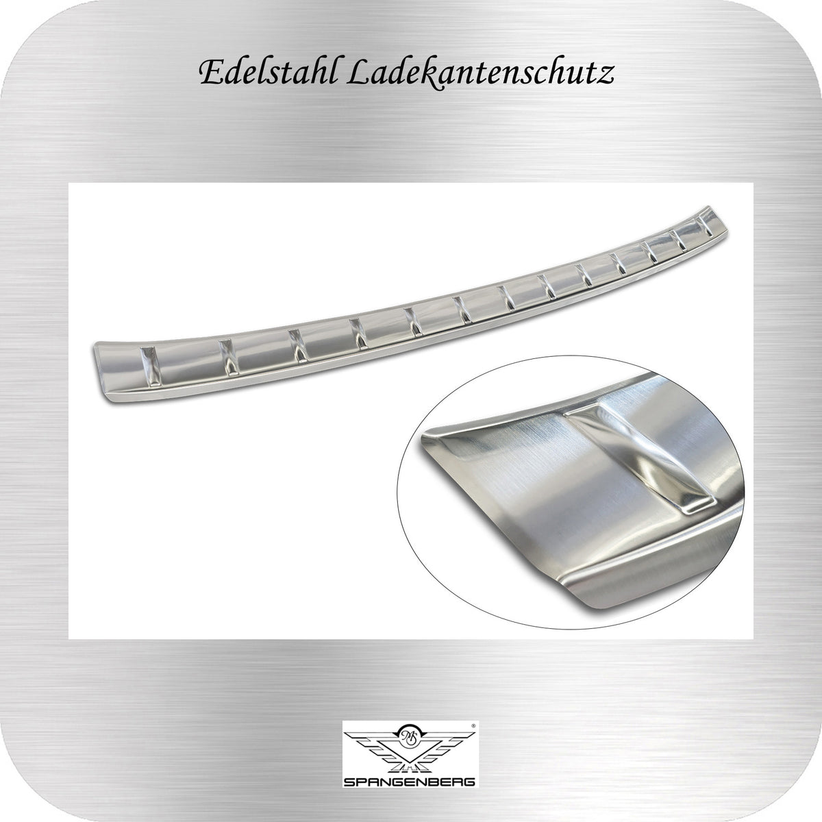 Ladekantenschutz Edelstahl silber für MG 3 III 3.Generation ab 05.2024- 3235877e