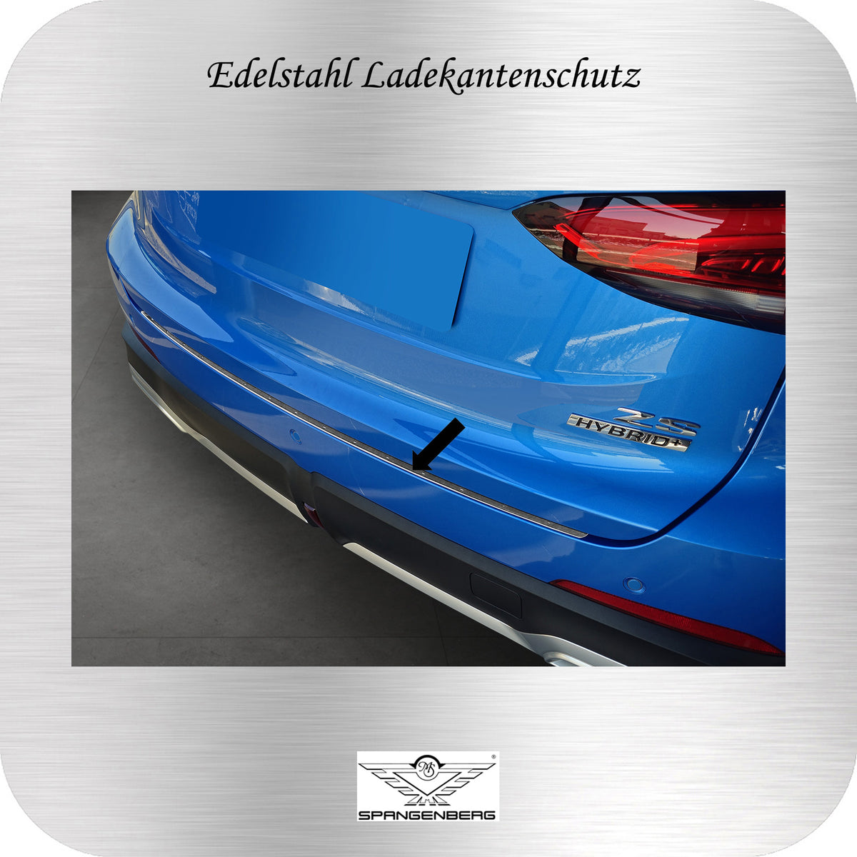 Ladekantenschutz Edelstahl silber für MG ZS II 2.Generation ab 09.2024- 3235878c