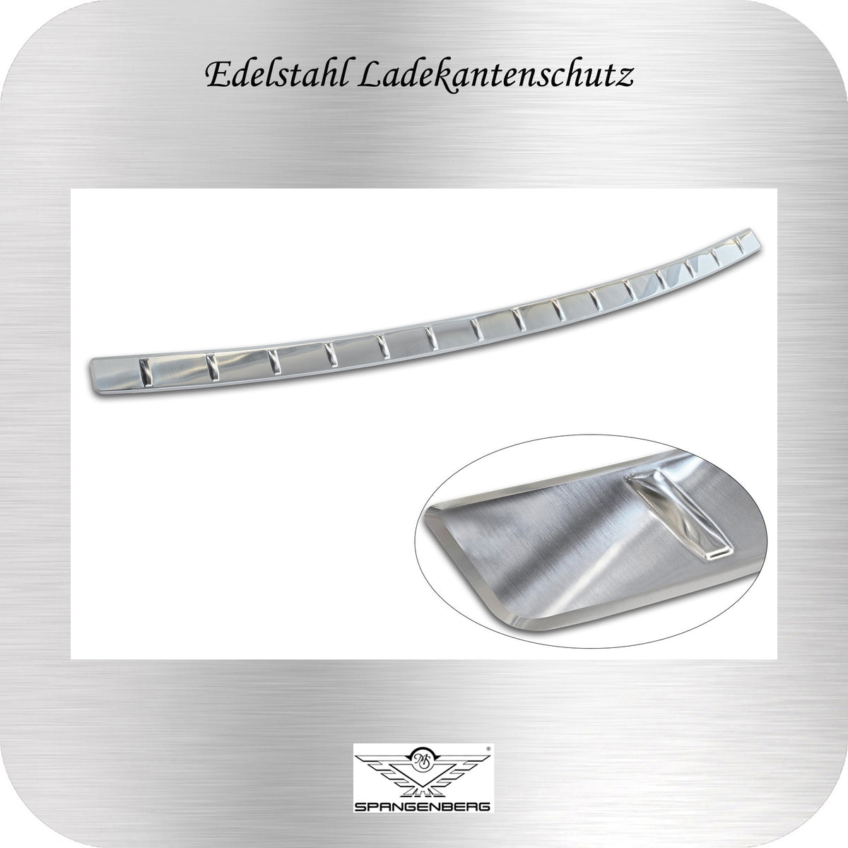 Ladekantenschutz Edelstahl silber für MG ZS II 2.Generation ab 09.2024- 3235878e