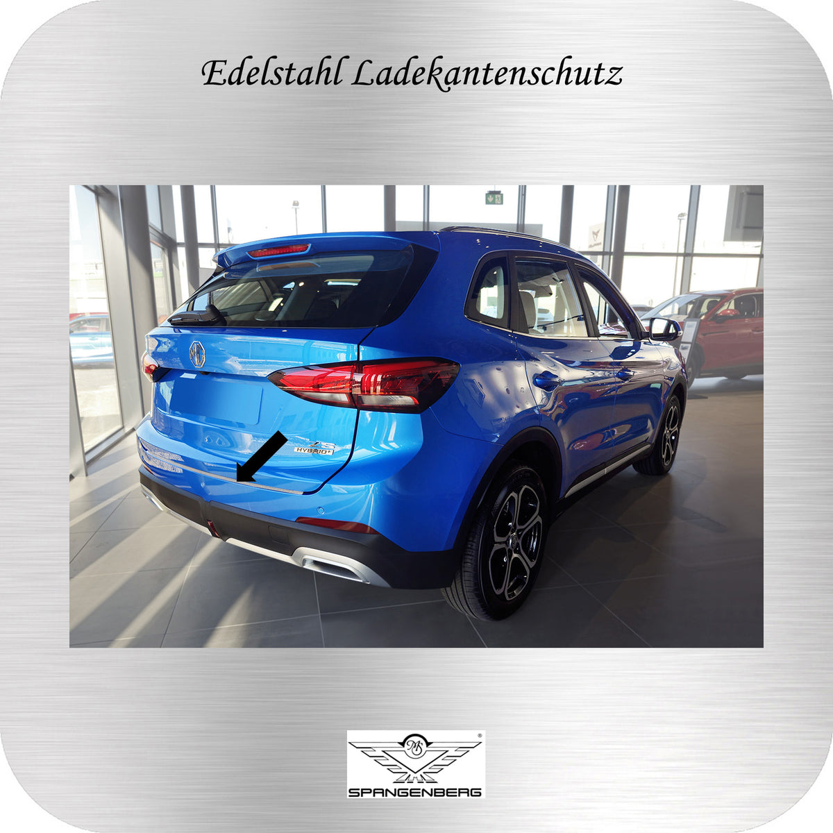 Ladekantenschutz Edelstahl silber für MG ZS II 2.Generation ab 09.2024- 3235878g