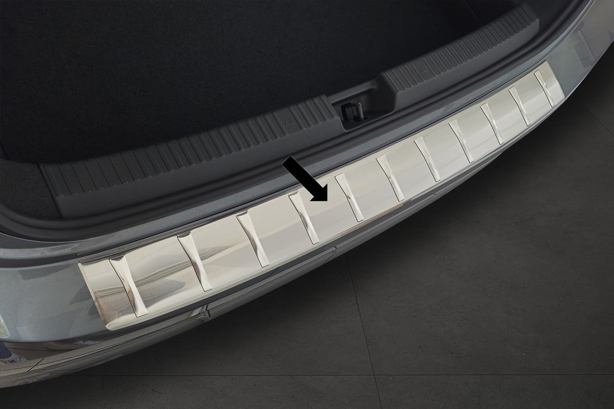 Ladekantenschutz Edelstahl silber für Skoda Superb IV Liftback 11.2023- 3235884a