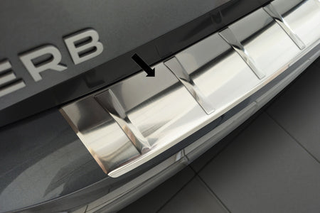 Ladekantenschutz Edelstahl silber für Skoda Superb IV Liftback 11.2023- 3235884d