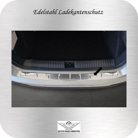 Ladekantenschutz Edelstahl silber für Skoda Kamiq SUV ab Facelift 08.23- 3235885b