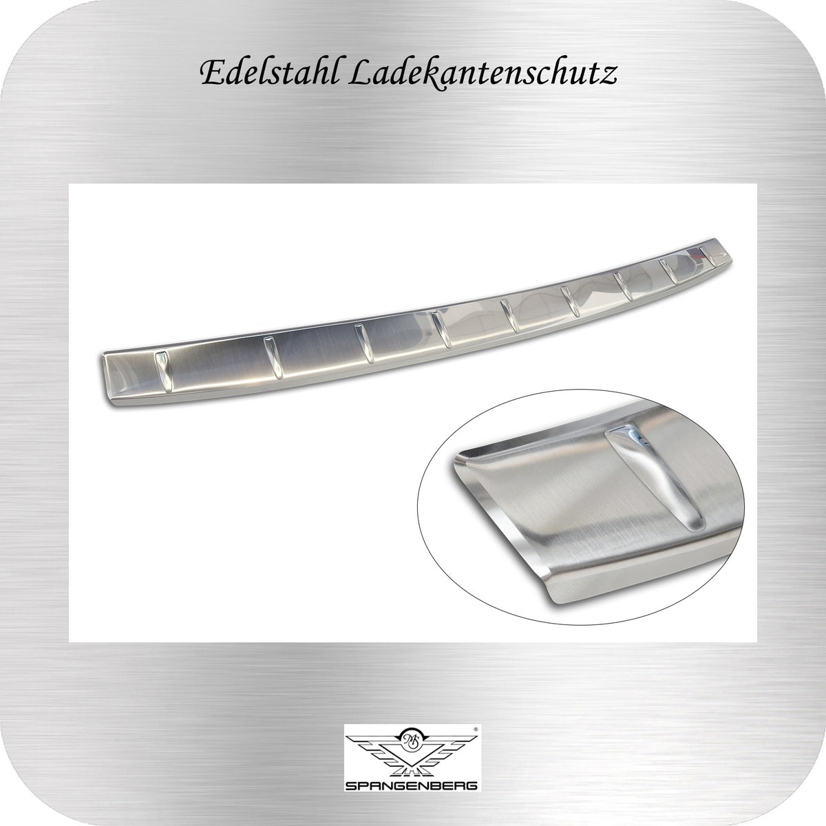 Ladekantenschutz Edelstahl silber für Skoda Kamiq SUV ab Facelift 08.23- 3235885d