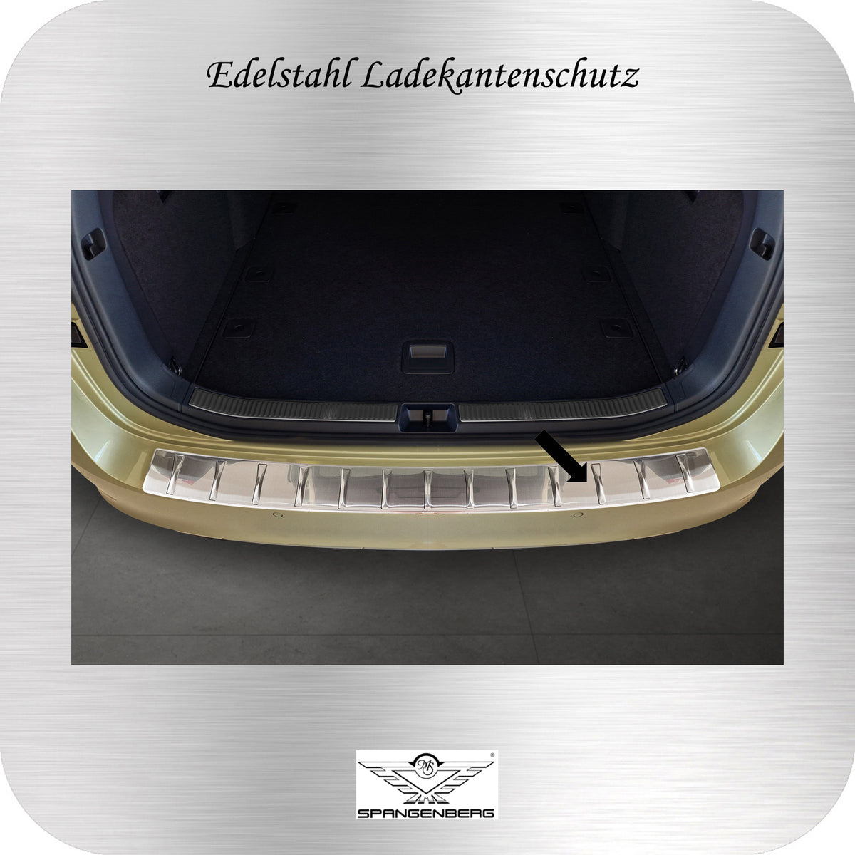 Ladekantenschutz Edelstahl silber für Skoda Superb IV Kombi 3Y 02.2024- 3235886c