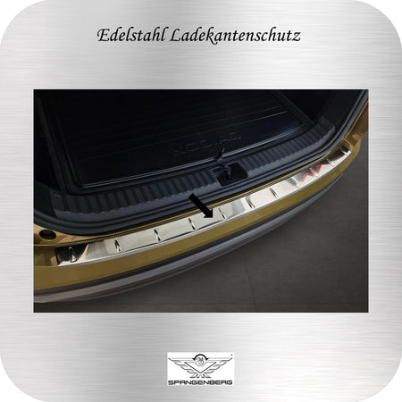 Ladekantenschutz Edelstahl silber für Skoda Kodiaq II  2. Gen. 12.2023- 3235887a