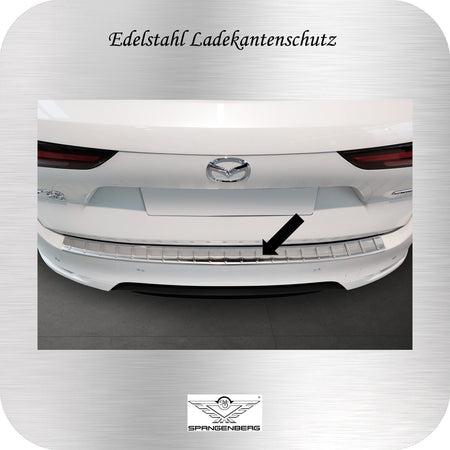 Ladekantenschutz Edelstahl passend für Mazda CX-60 ab Baujahr 03.2022- 3235890 b