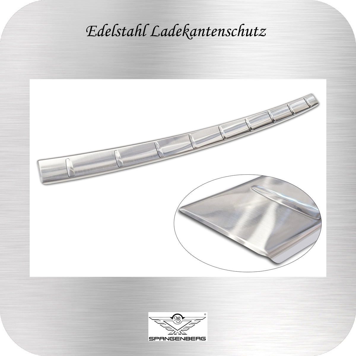 Ladekantenschutz Edelstahl silber für Fiat 600 ab Baujahr 09.2023- 3235898 d