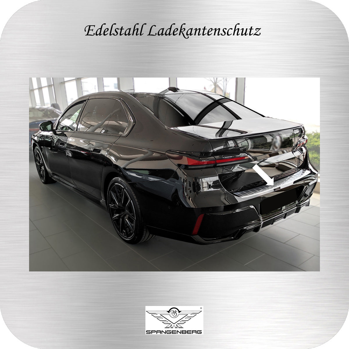 Ladekantenschutz Edelstahl für BMW 7er M-Style Limo G70 ab 11.2022- 3235911 g