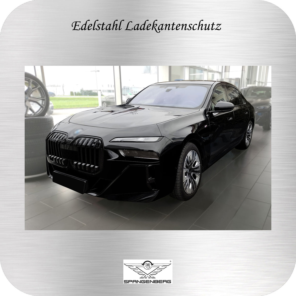 Ladekantenschutz Edelstahl für BMW 7er M-Style Limo G70 ab 11.2022- 3235911 h
