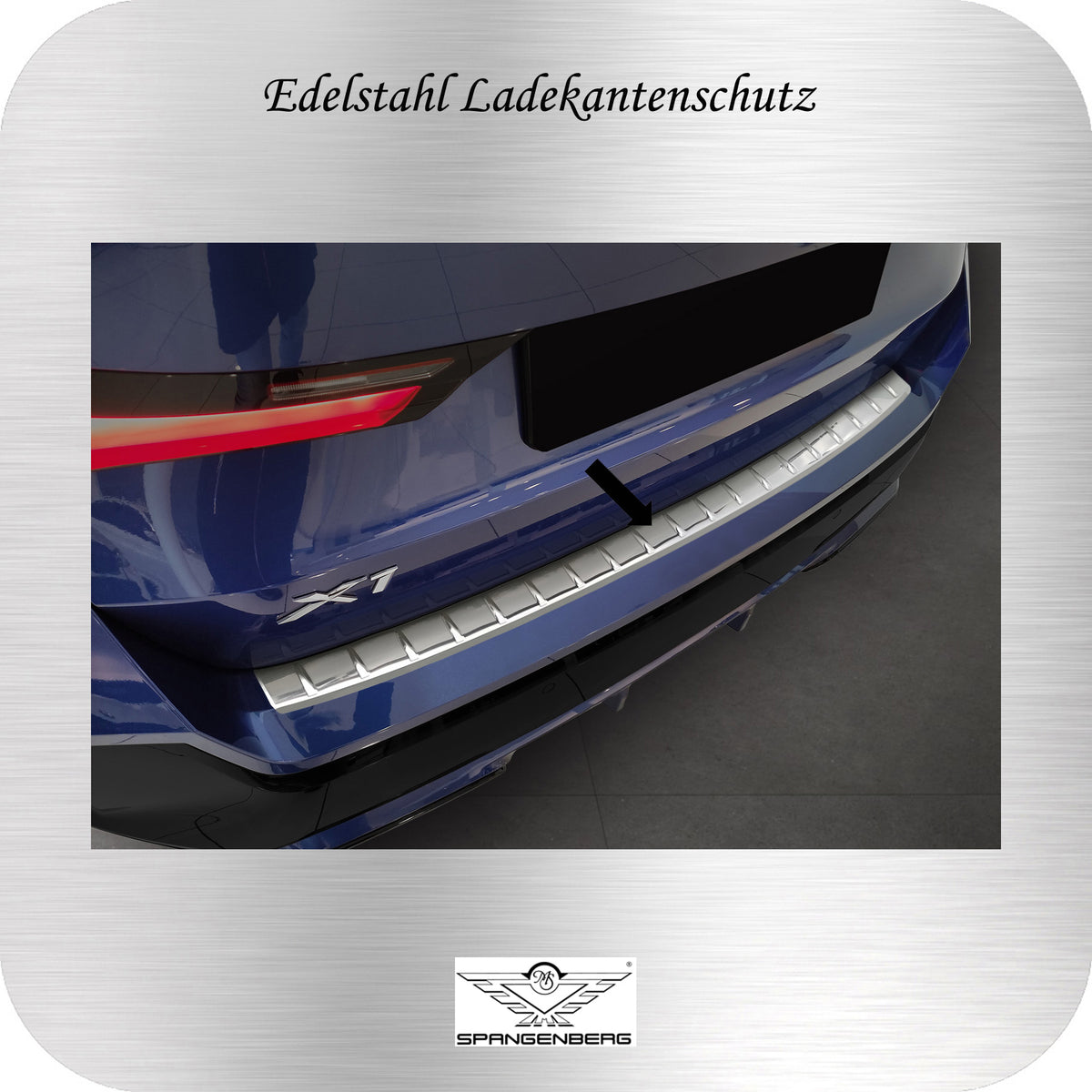 Ladekantenschutz Edelstahl für BMW X1 M-Style Typ U11 ab Bj. 10.2022- 3235912 a