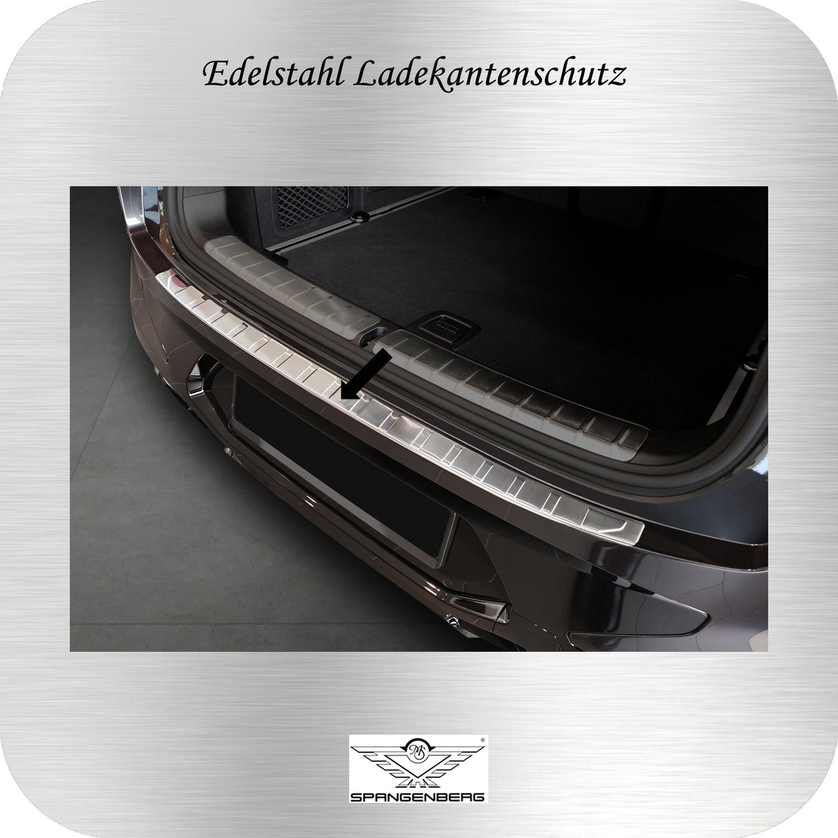 Ladekantenschutz Edelstahl silber für BMW X4 G02 M Competition ab 08.21- 3235918 a