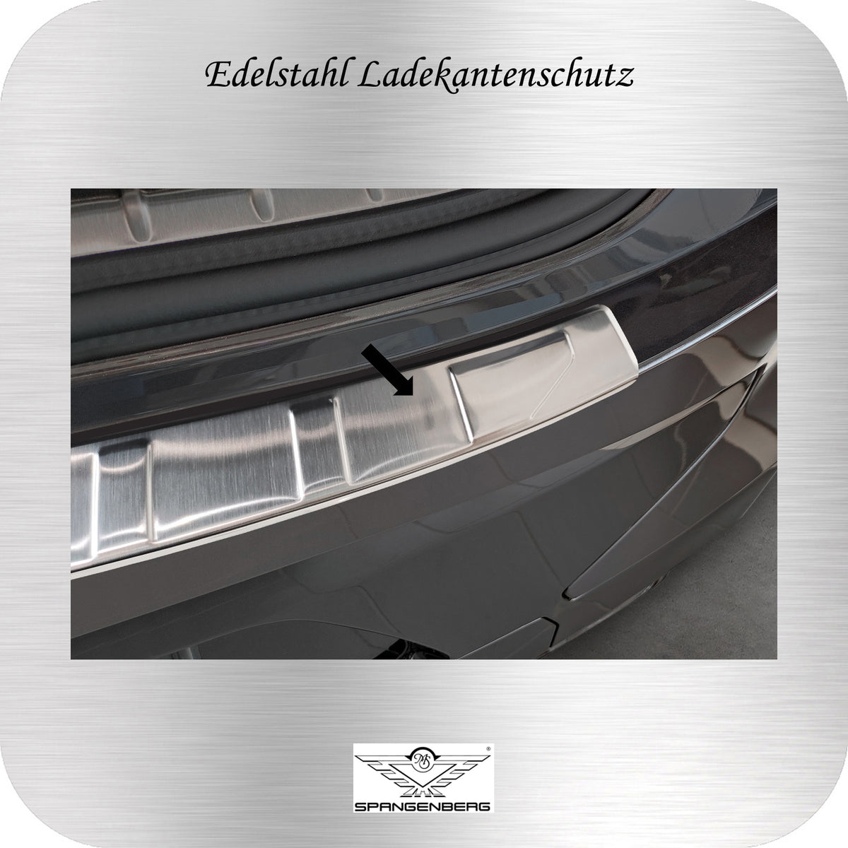 Ladekantenschutz Edelstahl silber für BMW X4 G02 M Competition ab 08.21- 3235918 c