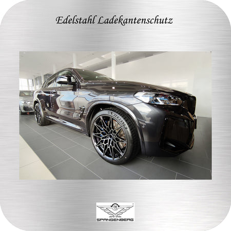 Ladekantenschutz Edelstahl silber für BMW X4 G02 M Competition ab 08.21- 3235918 g