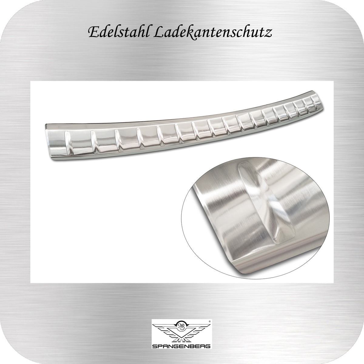 Ladekantenschutz Edelstahl silber für BMW 2er M Active Tourer 2014-2021 3235923e
