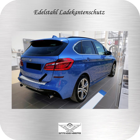 Ladekantenschutz Edelstahl silber für BMW 2er M Active Tourer 2014-2021 3235923g