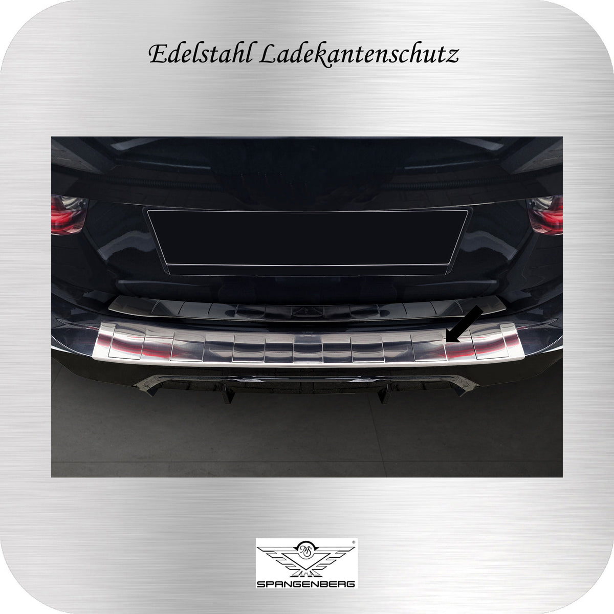 Ladekantenschutz Edelstahl silber für BMW 3er Touring M-Style G21 08.22- 3235924 b