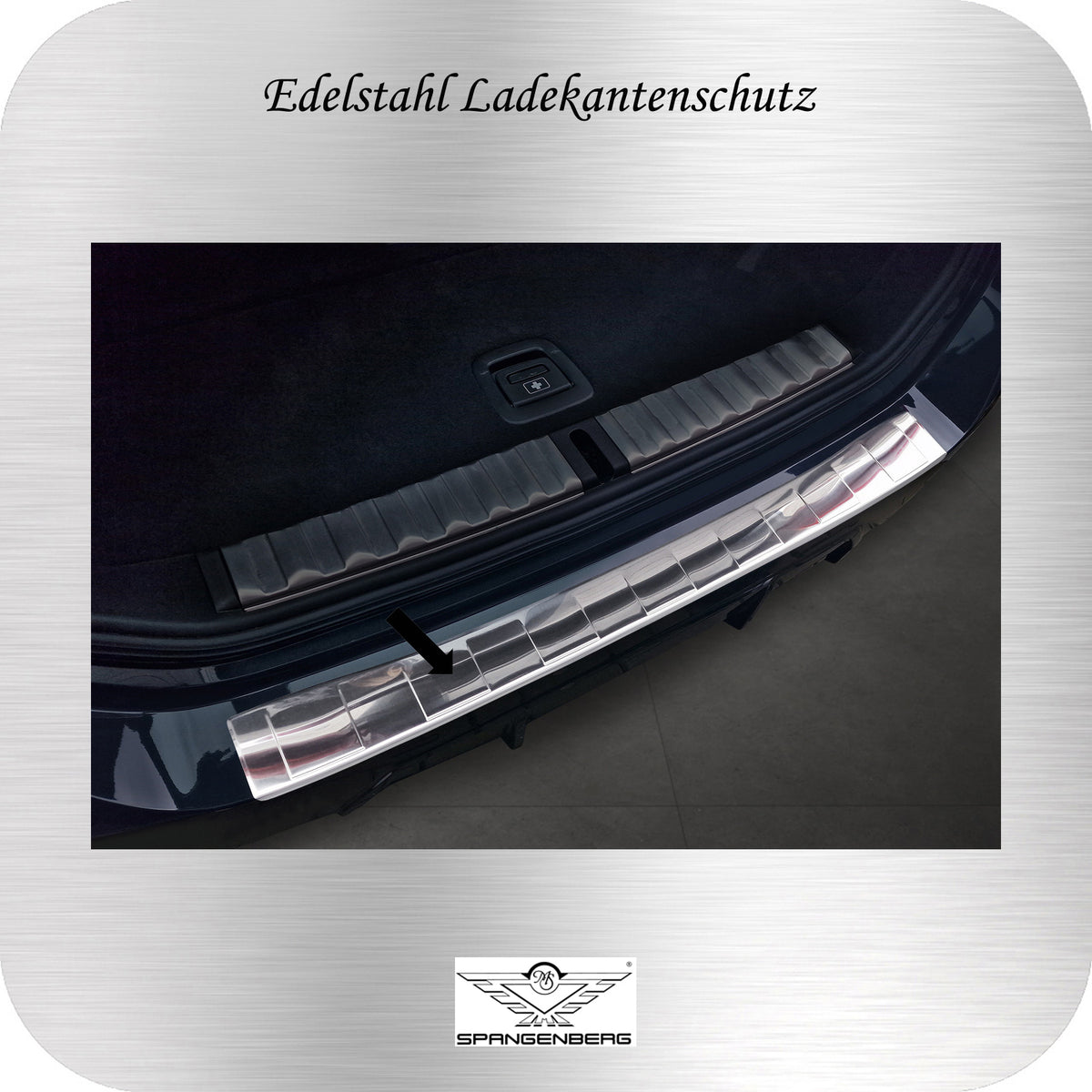 Ladekantenschutz Edelstahl silber für BMW 3er Touring M-Style G21 08.22- 3235924 c