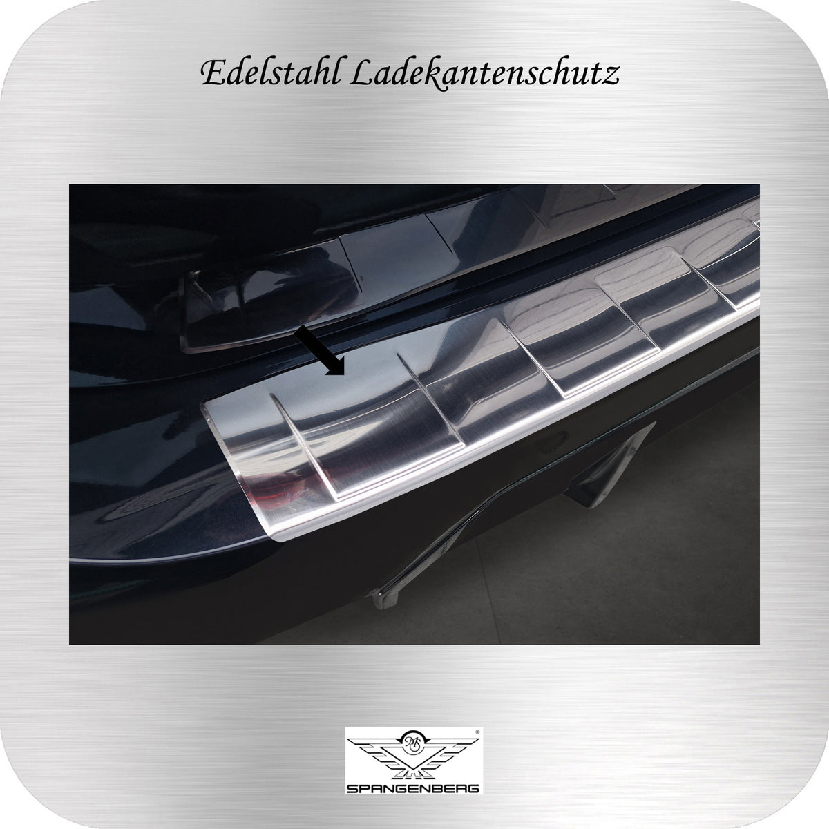 Ladekantenschutz Edelstahl silber für BMW 3er Touring M-Style G21 08.22- 3235924 d