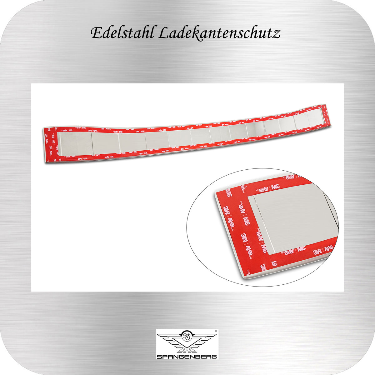 Ladekantenschutz Edelstahl silber für BMW 3er Touring M-Style G21 08.22- 3235924 f