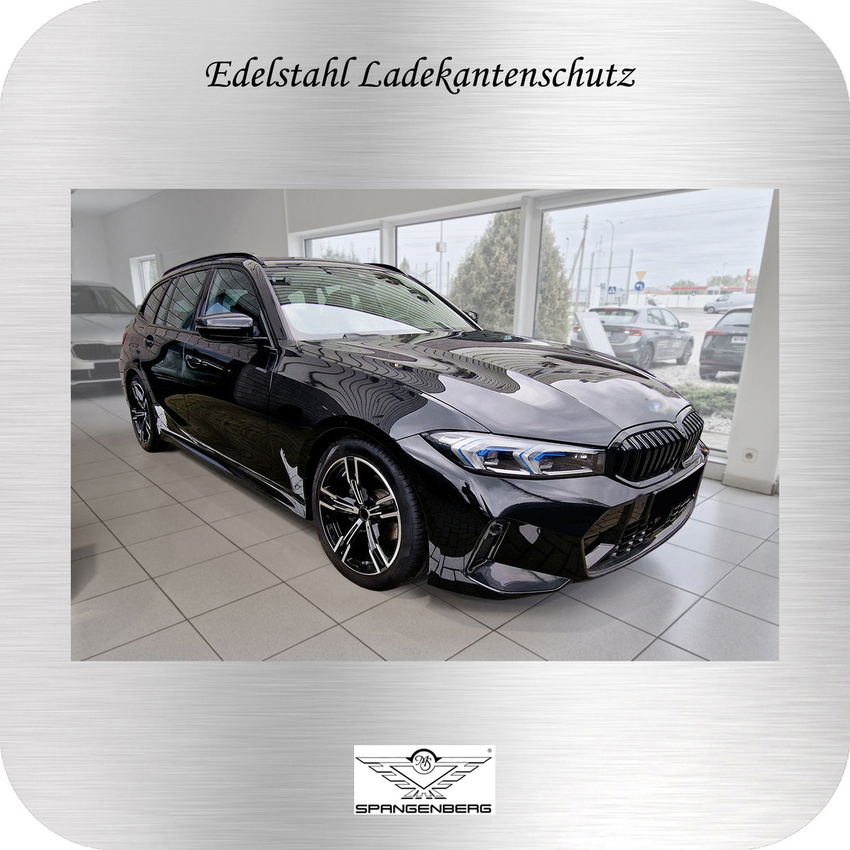 Ladekantenschutz Edelstahl silber für BMW 3er Touring M-Style G21 08.22- 3235924 h