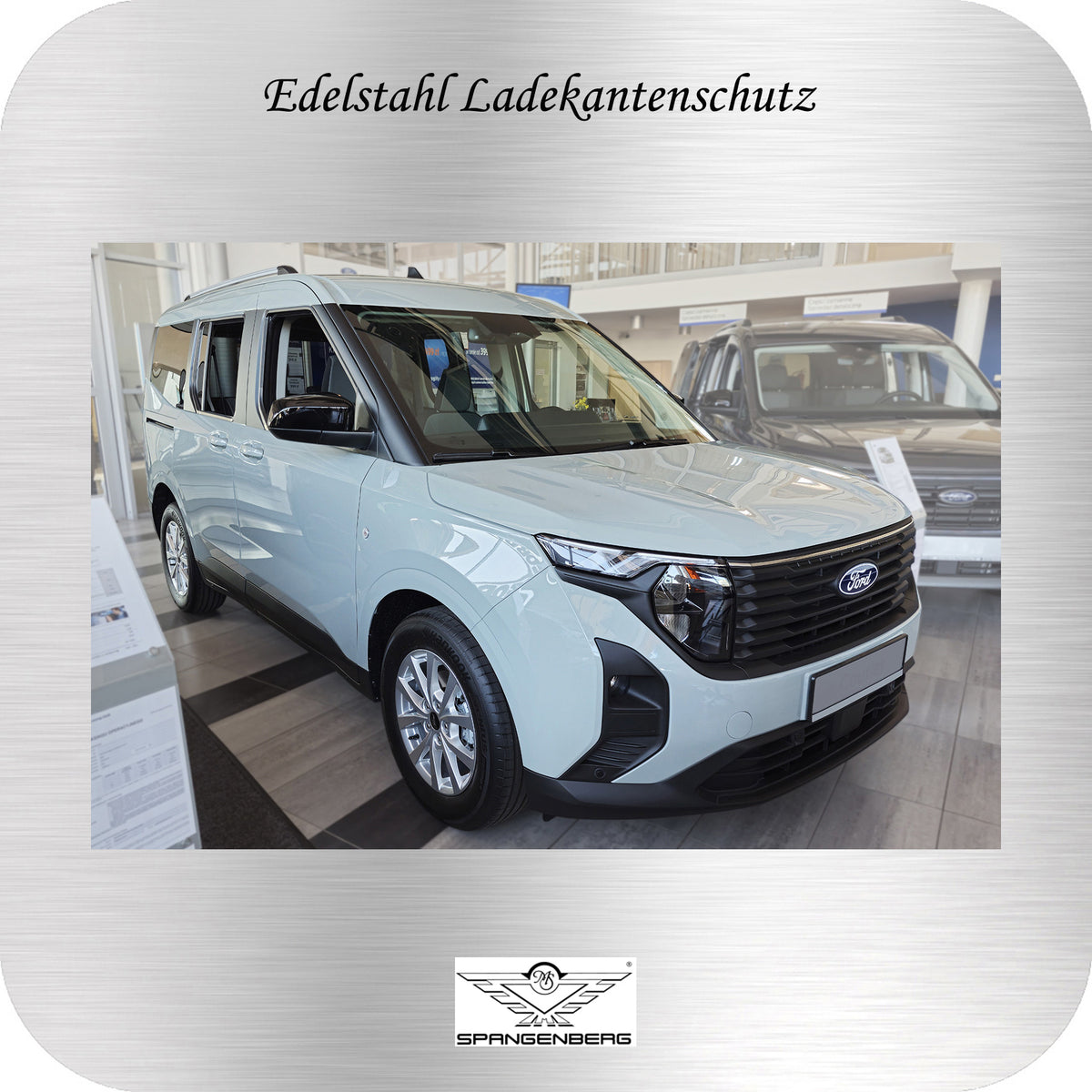 Ladekantenschutz Edelstahl silber für Ford Tourneo Courier II 07.2023- 3235935h