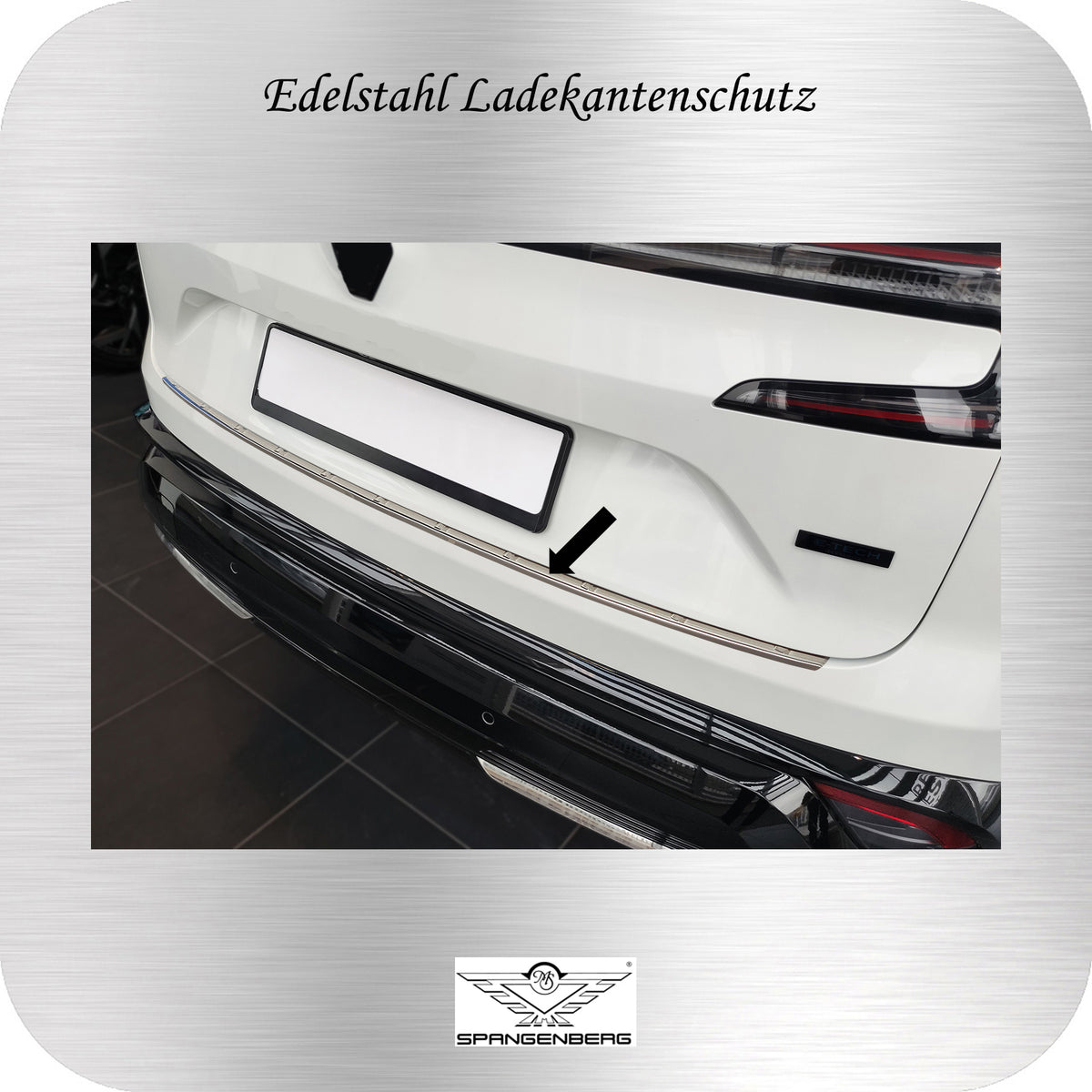 Ladekantenschutz Edelstahl silber für Renault Espace VI 6.Gen. 04.2023- 3235942c
