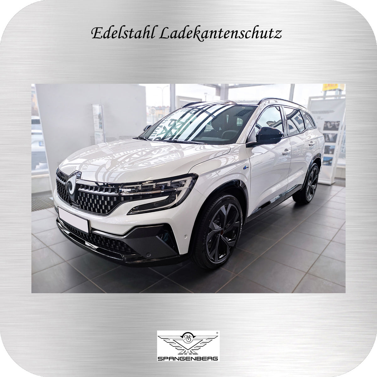 Ladekantenschutz Edelstahl silber für Renault Espace VI 6.Gen. 04.2023- 3235942h
