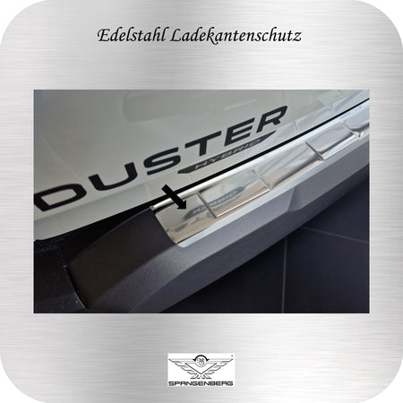 Ladekantenschutz Edelstahl silber für Dacia Duster III 3.Gen. ab 05.24- 3235957d