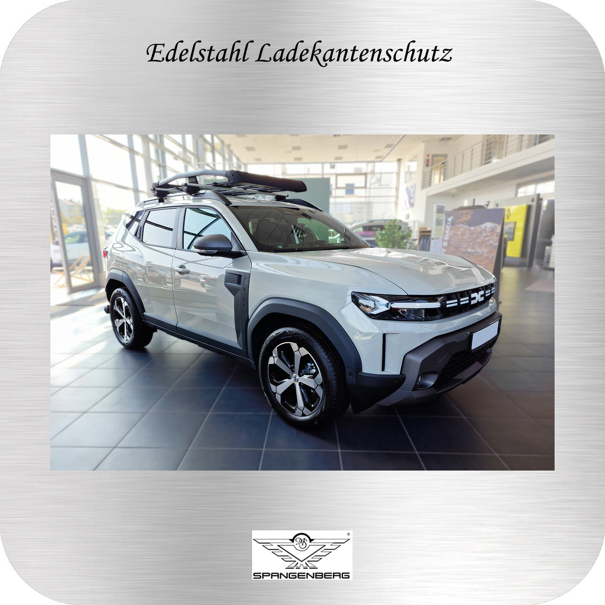 Ladekantenschutz Edelstahl silber für Dacia Duster III 3.Gen. ab 05.24- 3235957h