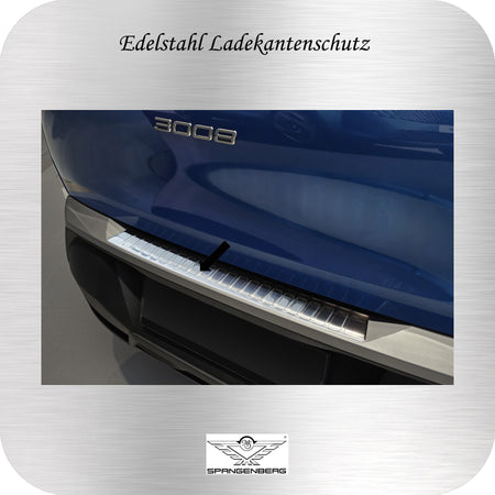 Ladekantenschutz Edelstahl silber für Peugeot 3008 III ab Bauj. 04.2024- 3235985 a