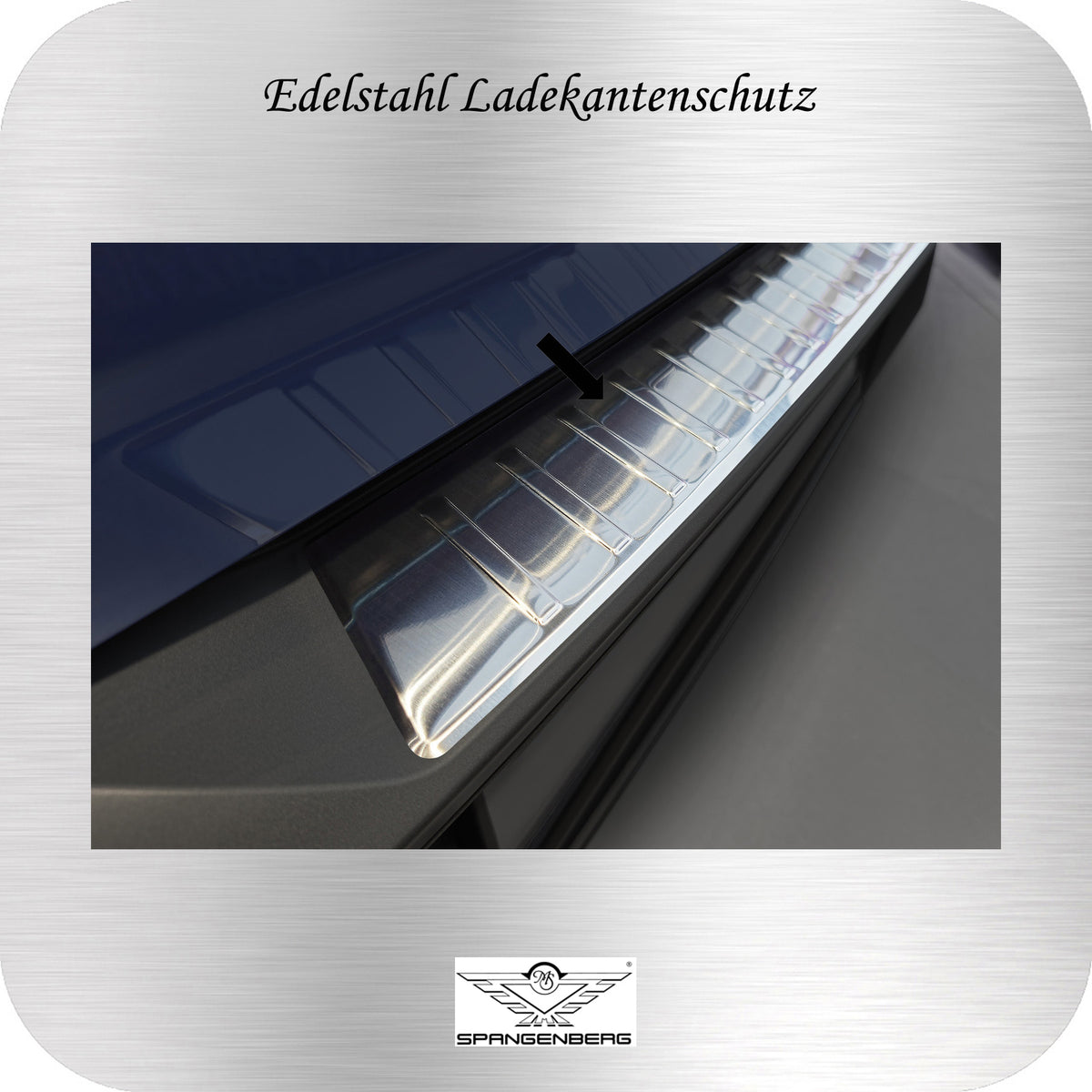 Ladekantenschutz Edelstahl silber für Peugeot 3008 III ab Bauj. 04.2024- 3235985 d