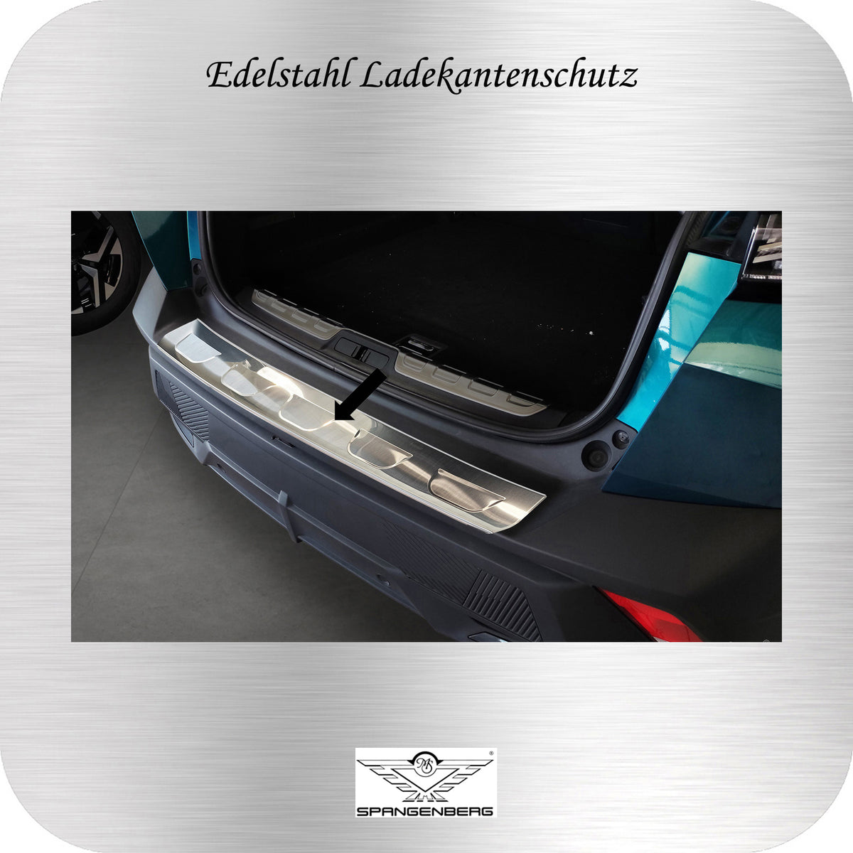 Ladekantenschutz Edelstahl silber für Peugeot 408 III 5-Türer ab 10.22- 3235988 c