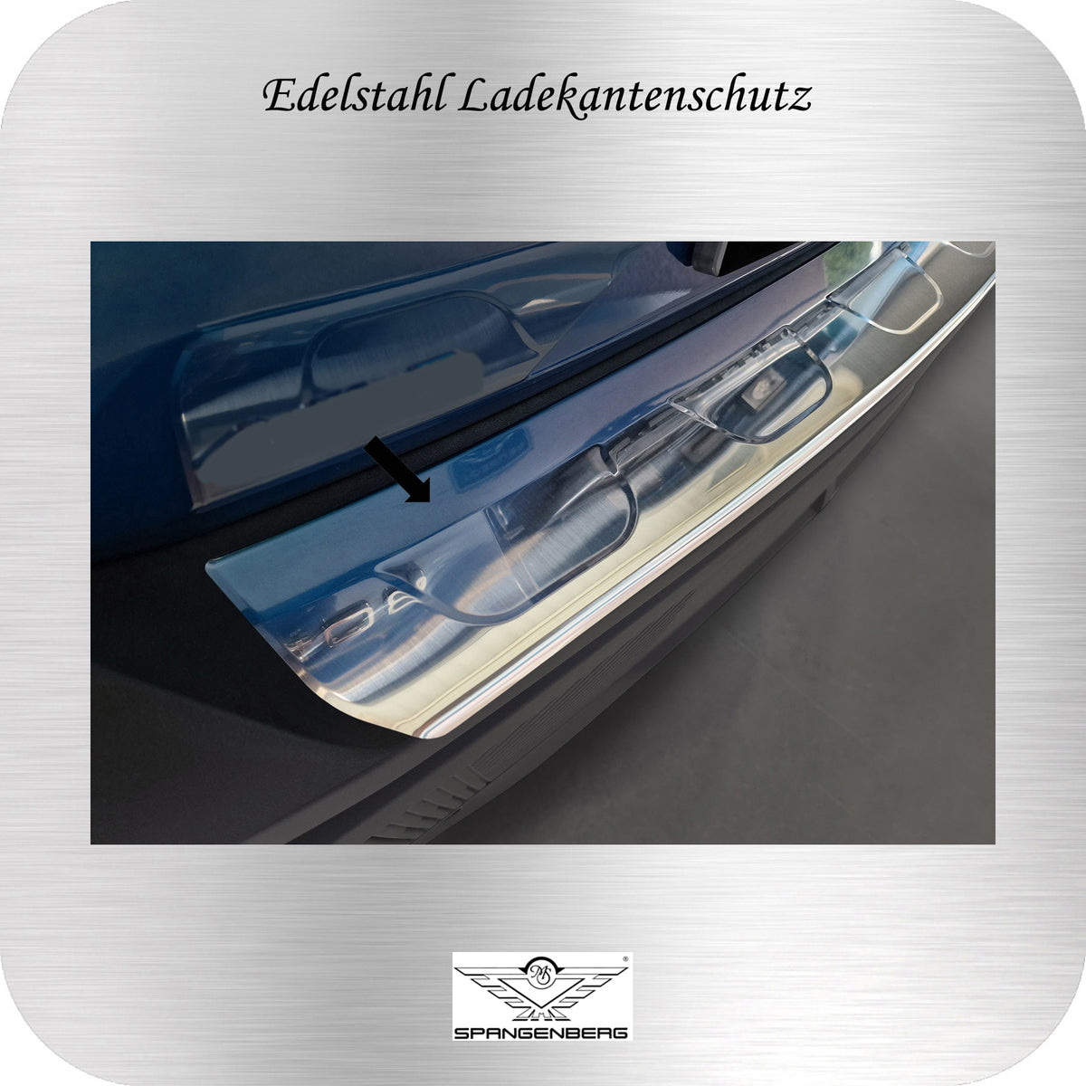 Ladekantenschutz Edelstahl silber für Peugeot 408 III 5-Türer ab 10.22- 3235988 d