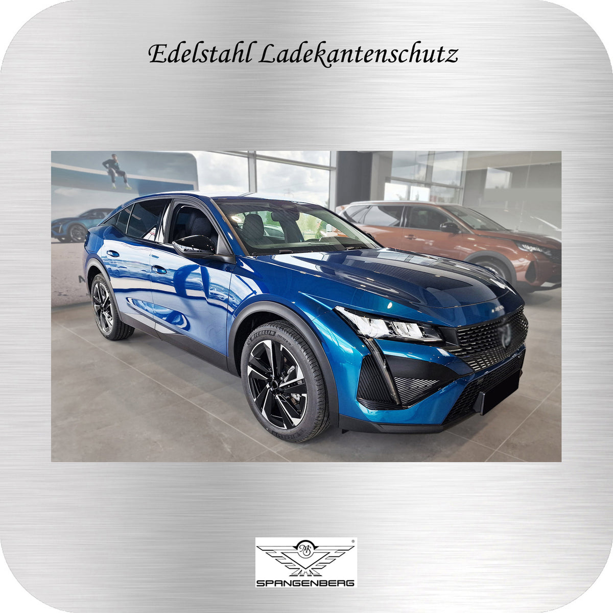Ladekantenschutz Edelstahl silber für Peugeot 408 III 5-Türer ab 10.22- 3235988 h