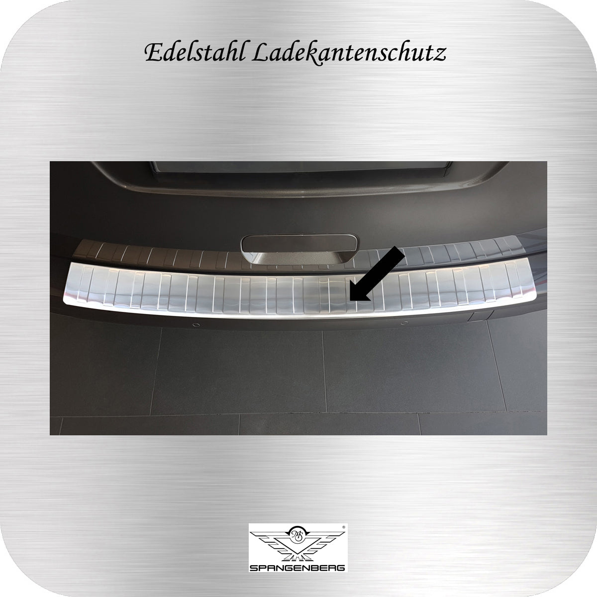 Ladekantenschutz Edelstahl für Opel Vivaro C III 3. Generation ab 03.19- 3235995a