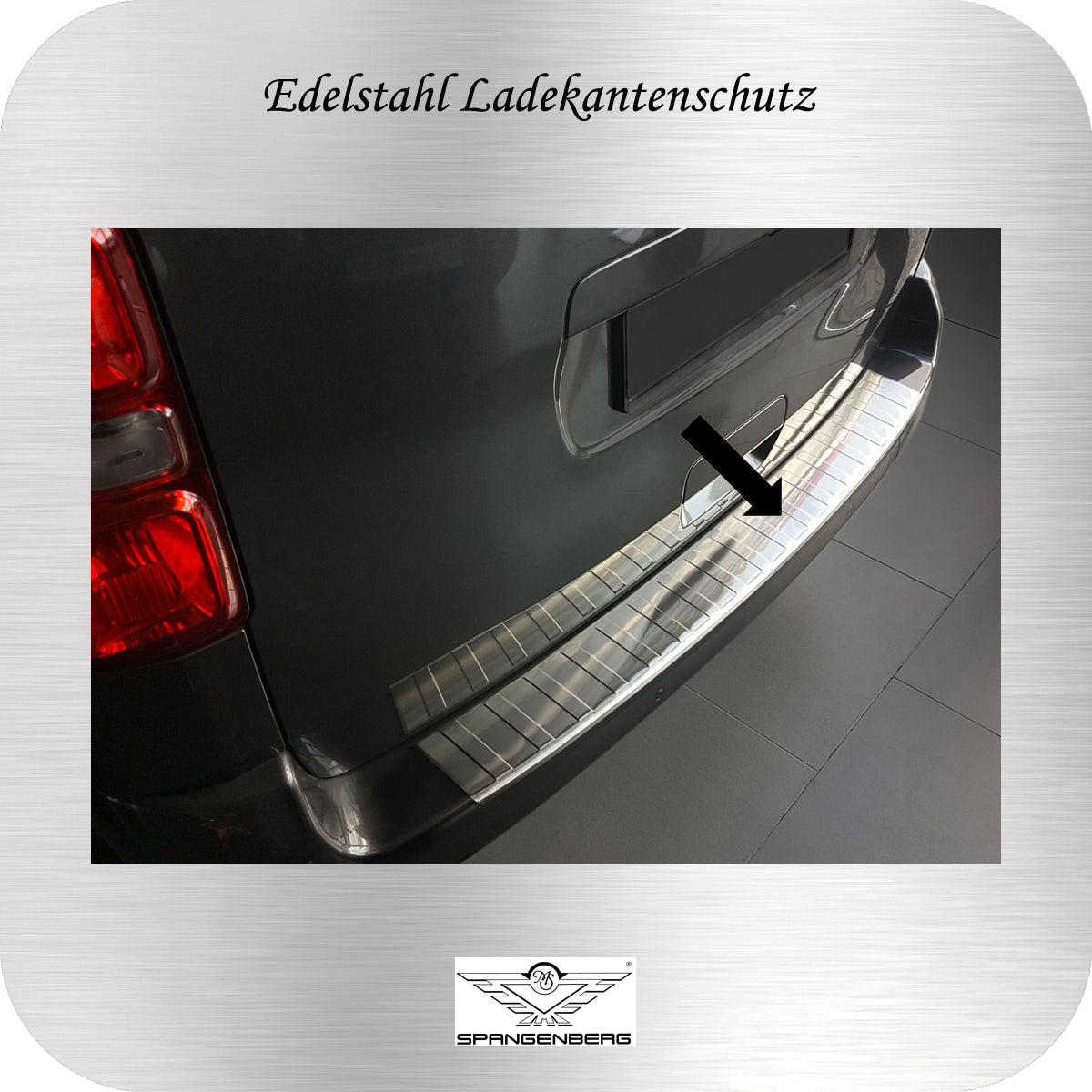 Ladekantenschutz Edelstahl für Opel Vivaro C III 3. Generation ab 03.19- 3235995b