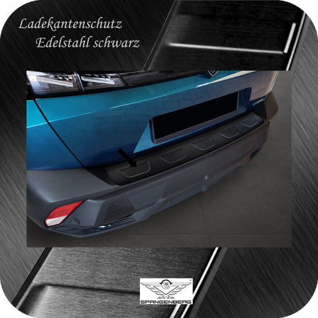 Ladekantenschutz Edelstahl schwarz für Peugeot 408 III 5-Türer ab 10.22- 3240332 a