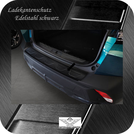 Ladekantenschutz Edelstahl schwarz für Peugeot 408 III 5-Türer ab 10.22- 3240332 c