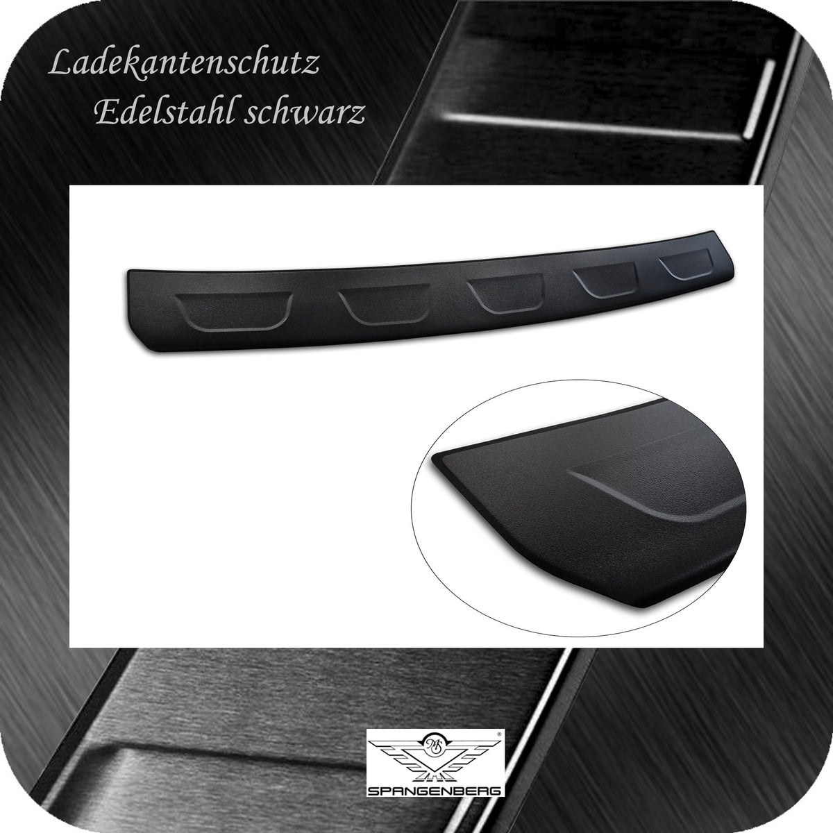 Ladekantenschutz Edelstahl schwarz für Peugeot 408 III 5-Türer ab 10.22- 3240332 e