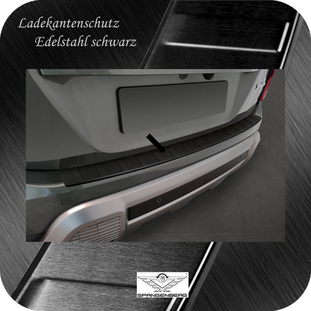 Ladekantenschutz Edelstahl schwarz Ssangyong Torres auch EVX ab 09.2023- 3240333c