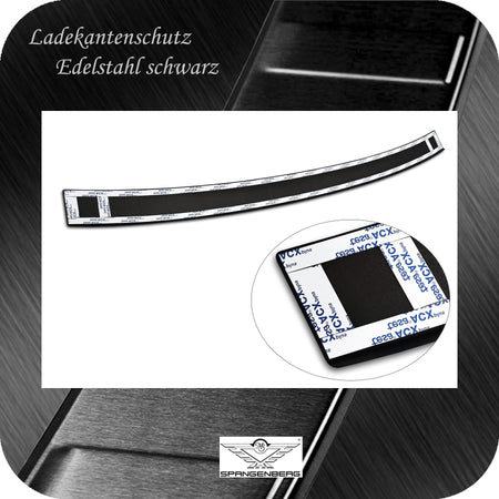 Ladekantenschutz Edelstahl schwarz Ssangyong Torres auch EVX ab 09.2023- 3240333f