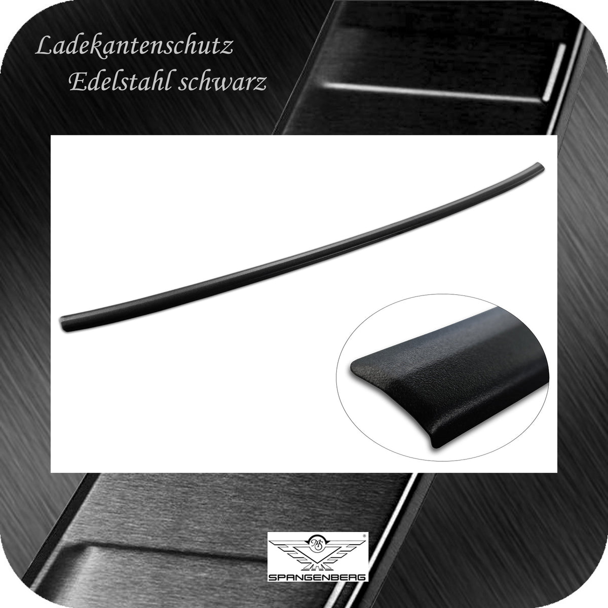 Ladekantenschutz Edelstahl schwarz für Honda ZR-V ab Baujahr 12.2023- 3240343e