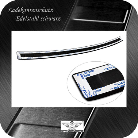 Ladekantenschutz Edelstahl schwarz für MG EHS und HS ab Baujahr 09.2020- 3240349 f