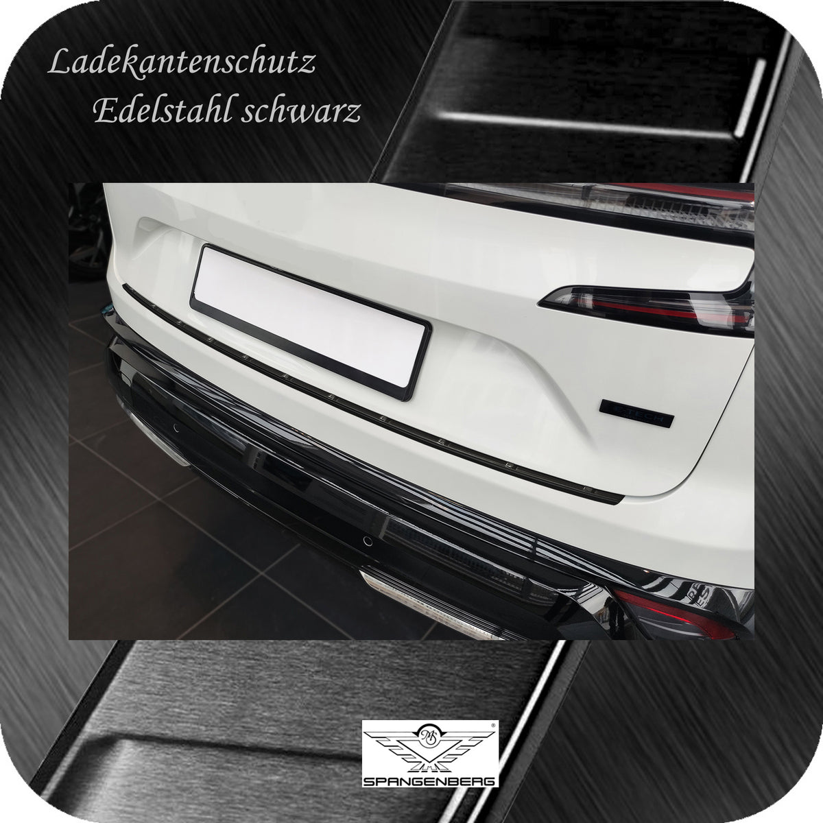 Ladekantenschutz Edelstahl schwarz für Renault Espace VI 6.Gen. 04.2023- 3240355c