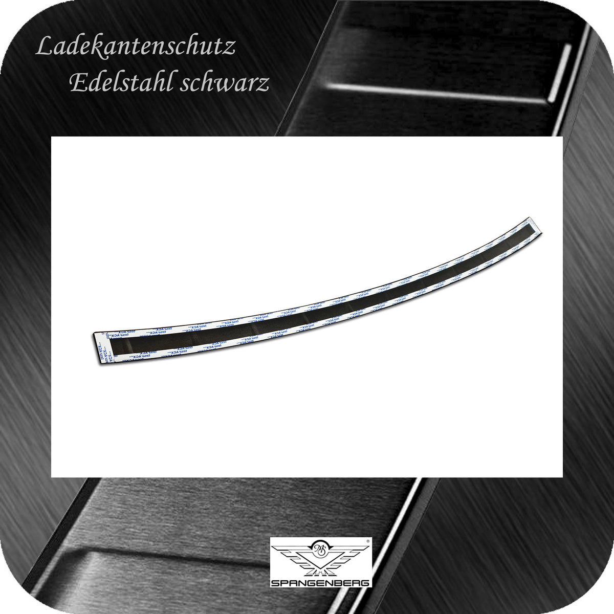 Ladekantenschutz Edelstahl schwarz für Renault Espace VI 6.Gen. 04.2023- 3240355f